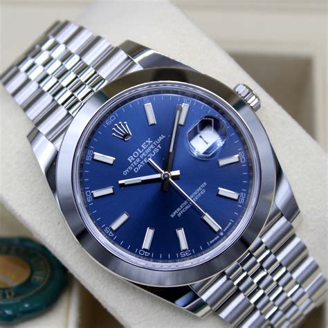 rolex datejust 2 blau preis